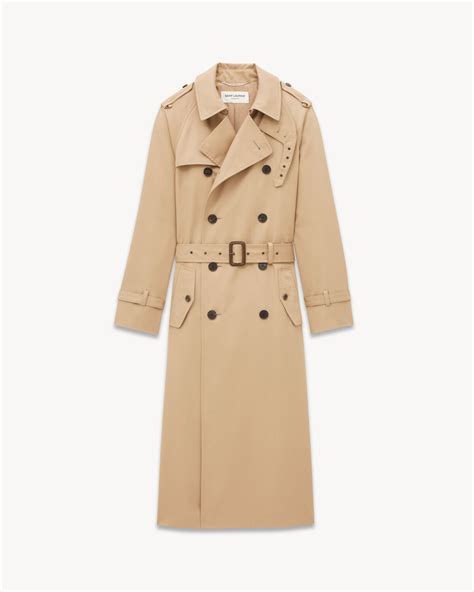 ysl trench|gabardine trench coat ladies.